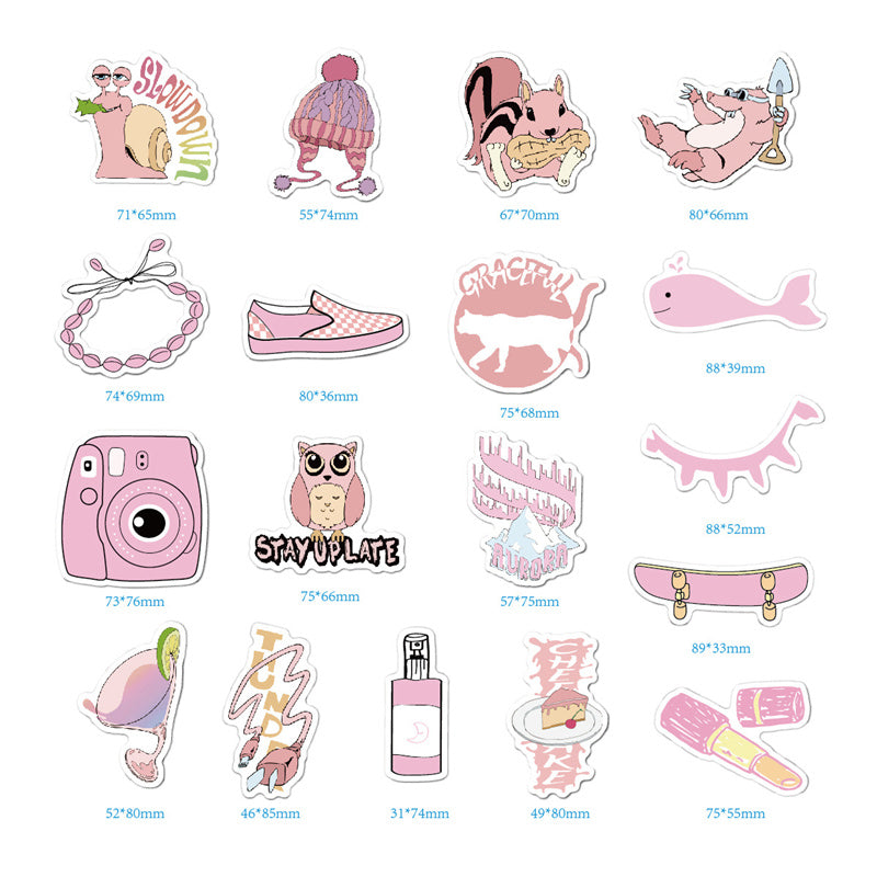 Kokorosa Dream Baby Pink Stickers (35pcs)