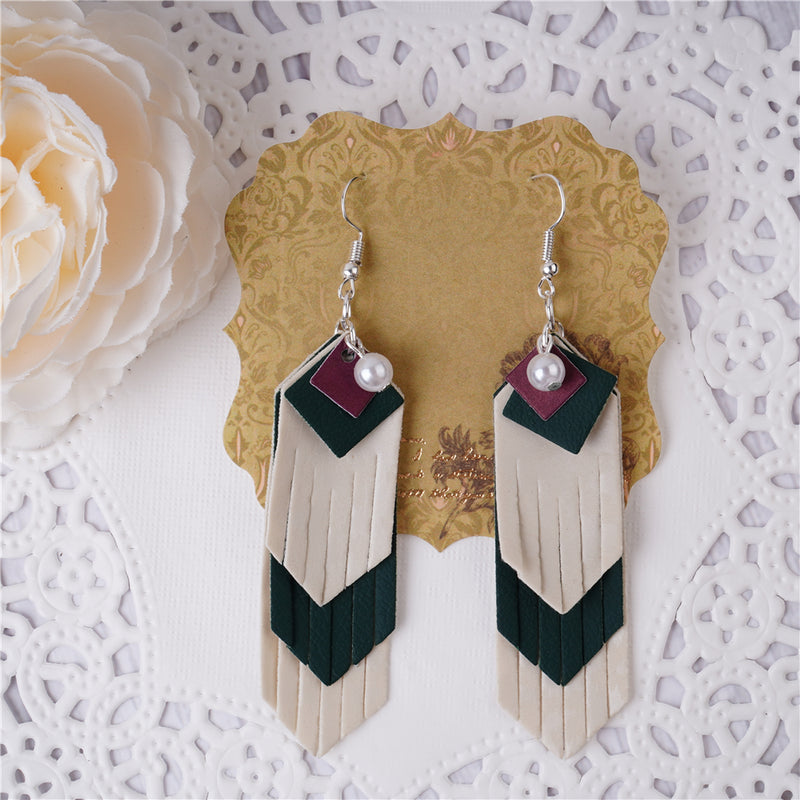 Kokorosa Earring Cutting Dies with Tassel Geometric Patterns