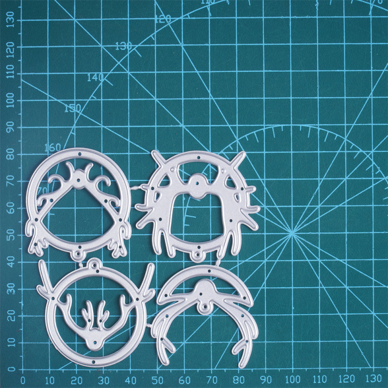 Kokorosa Earring Cutting Dies with Antlers