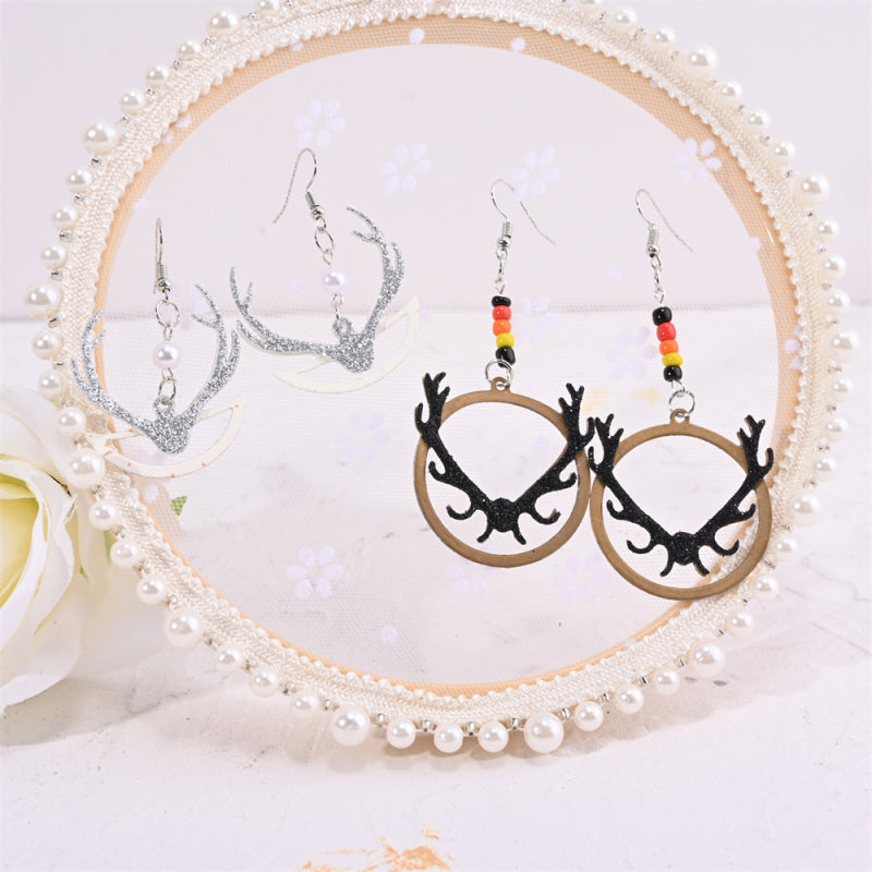 Kokorosa Earring Cutting Dies with Antlers