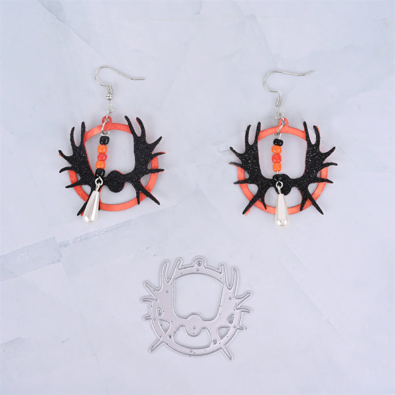 Kokorosa Earring Cutting Dies with Antlers