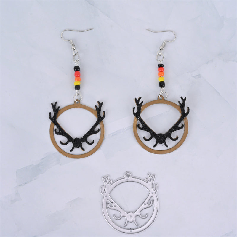 Kokorosa Earring Cutting Dies with Antlers