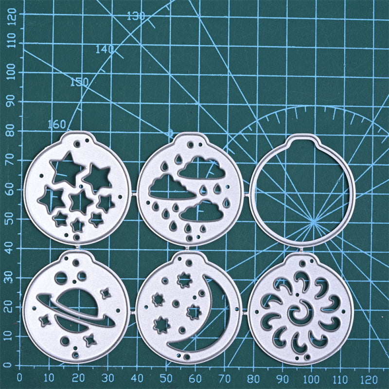 Kokorosa Earring Cutting Dies with Cosmic Stars