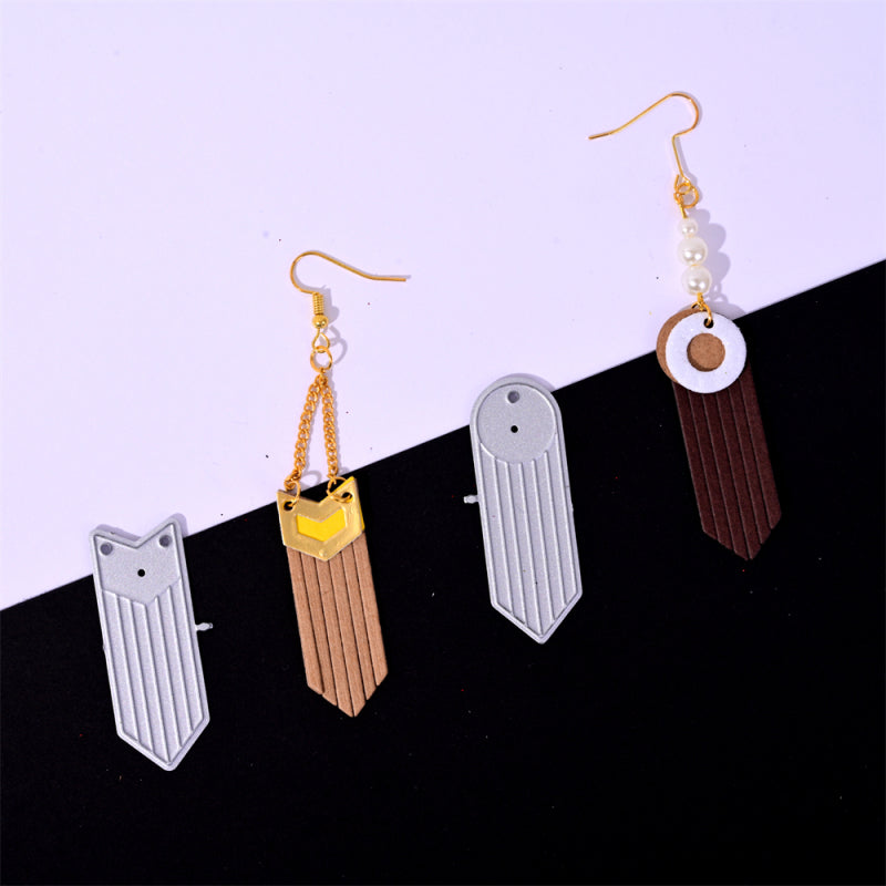 Kokorosa Earring Cutting Dies with Hexagonal Tassel