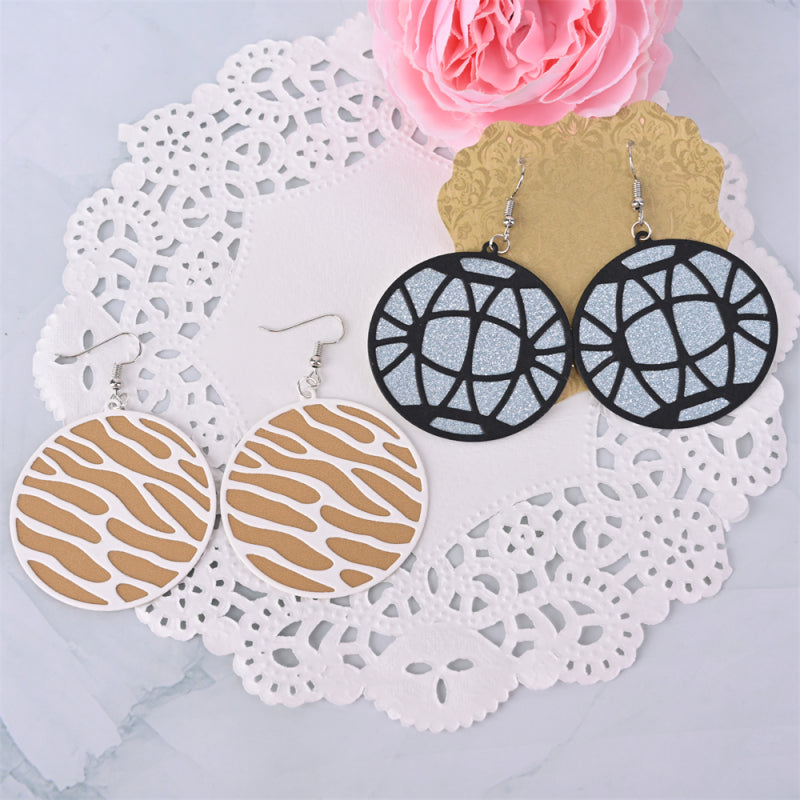 Kokorosa Earring Cutting Dies with Hollow Circles