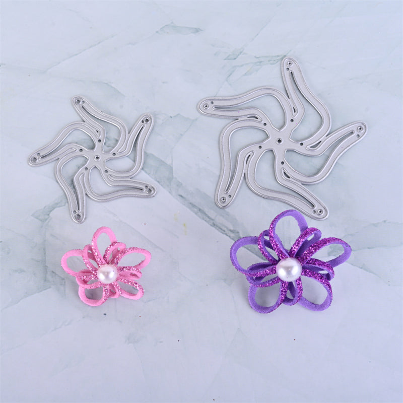 Kokorosa Metal Cutting Dies with Hollow Flowers