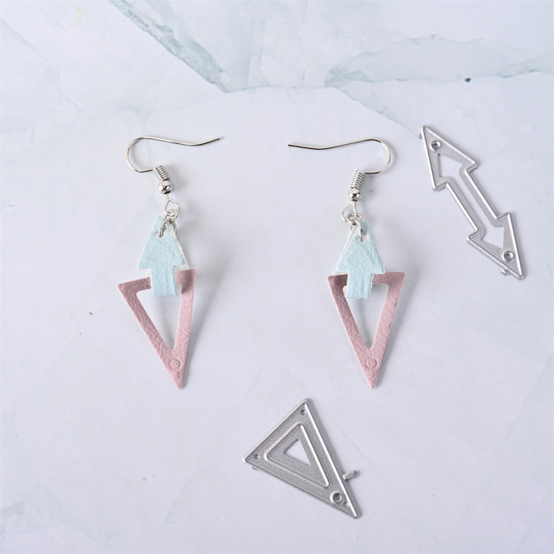 Kokorosa Earring Cutting Dies with Irregular Geometry