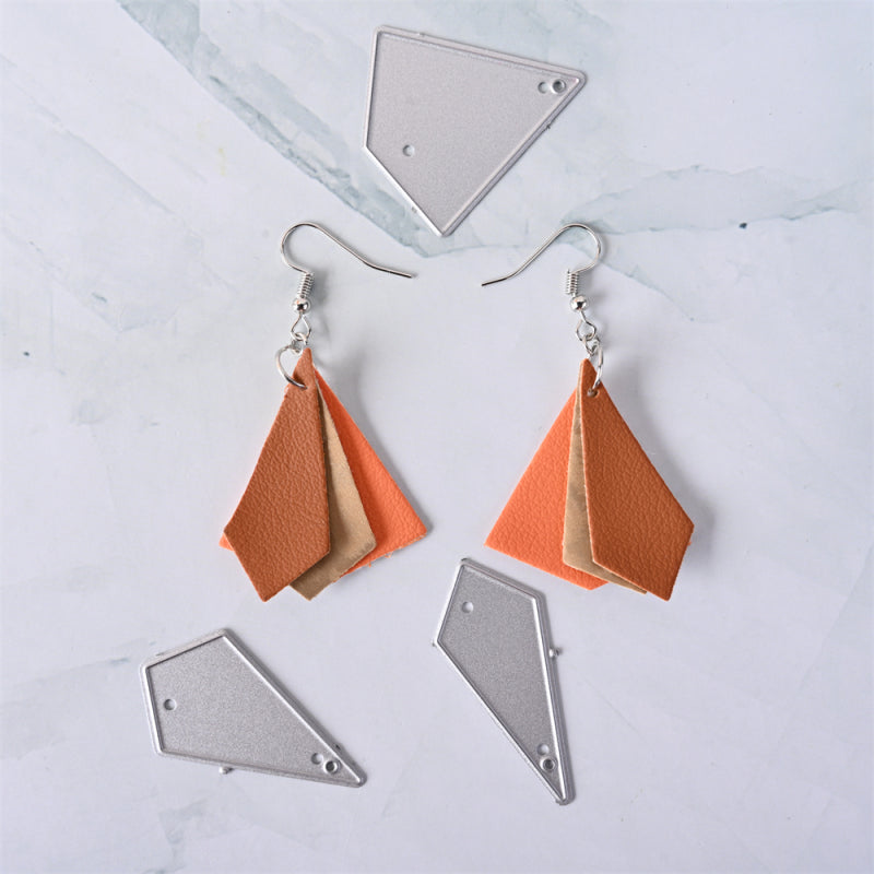 Kokorosa Earring Cutting Dies with Irregular Geometry