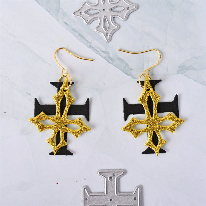 Kokorosa Earring Cutting Dies with Various Crosses