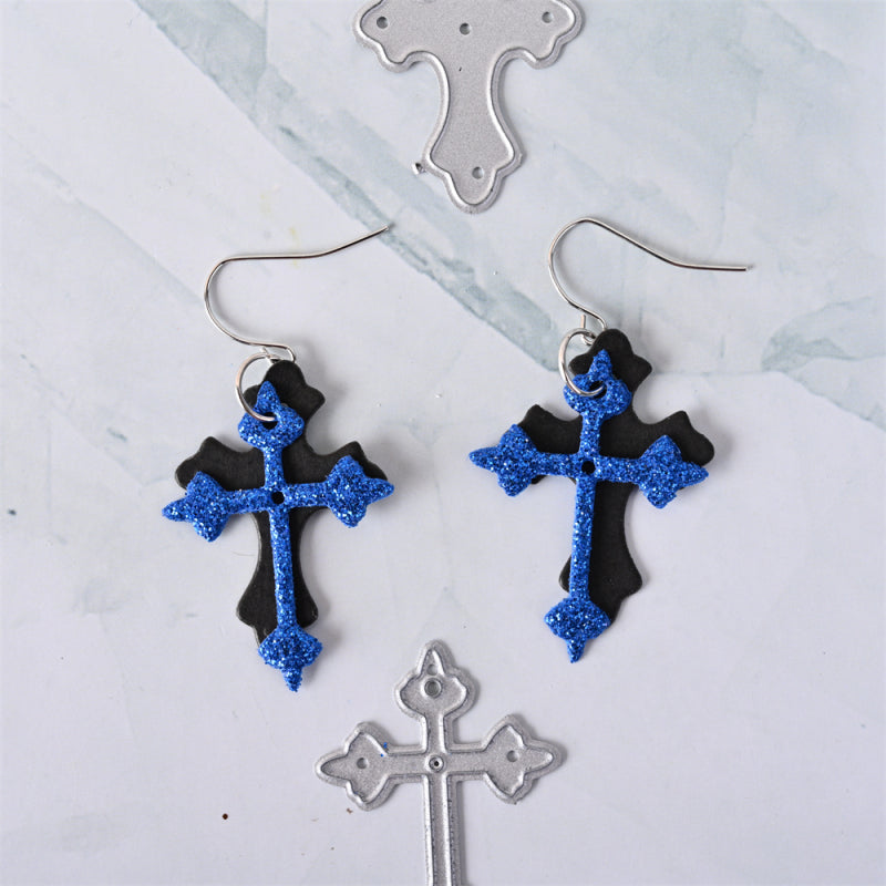 Kokorosa Earring Cutting Dies with Various Crosses