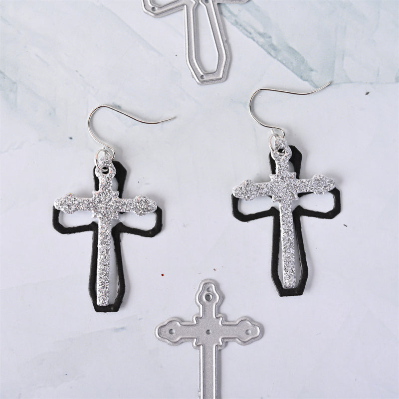 Kokorosa Earring Cutting Dies with Various Crosses