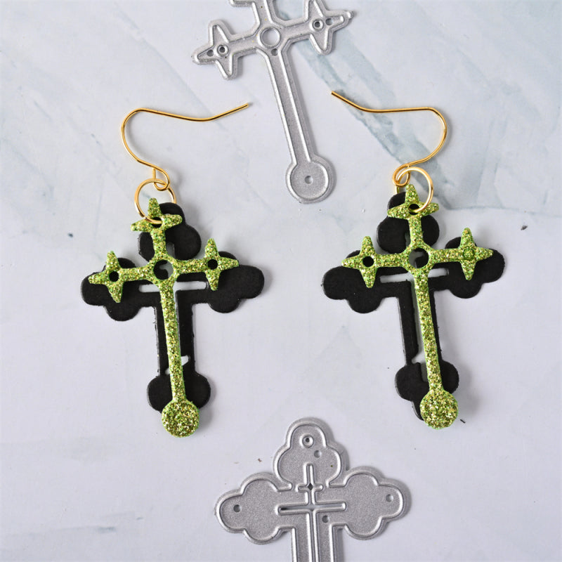 Kokorosa Earring Cutting Dies with Various Crosses