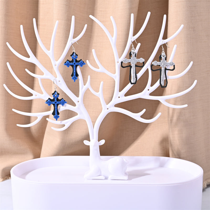 Kokorosa Earring Cutting Dies with Various Crosses