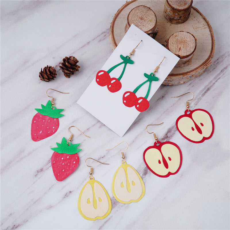 Kokorosa Earring Metal Cutting Dies with Fruit Shape