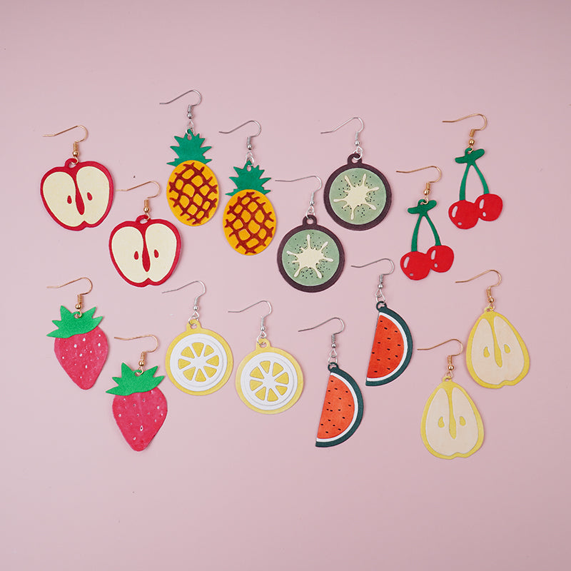 Kokorosa Earring Metal Cutting Dies with Fruit Shape