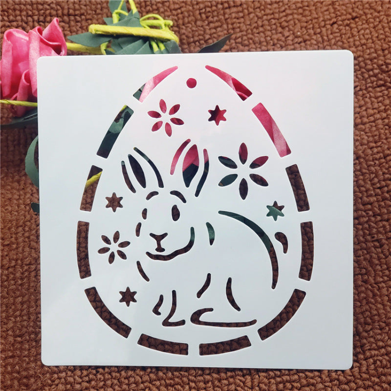Kokorosa Easter Eggs and Bunny Painting Stencils