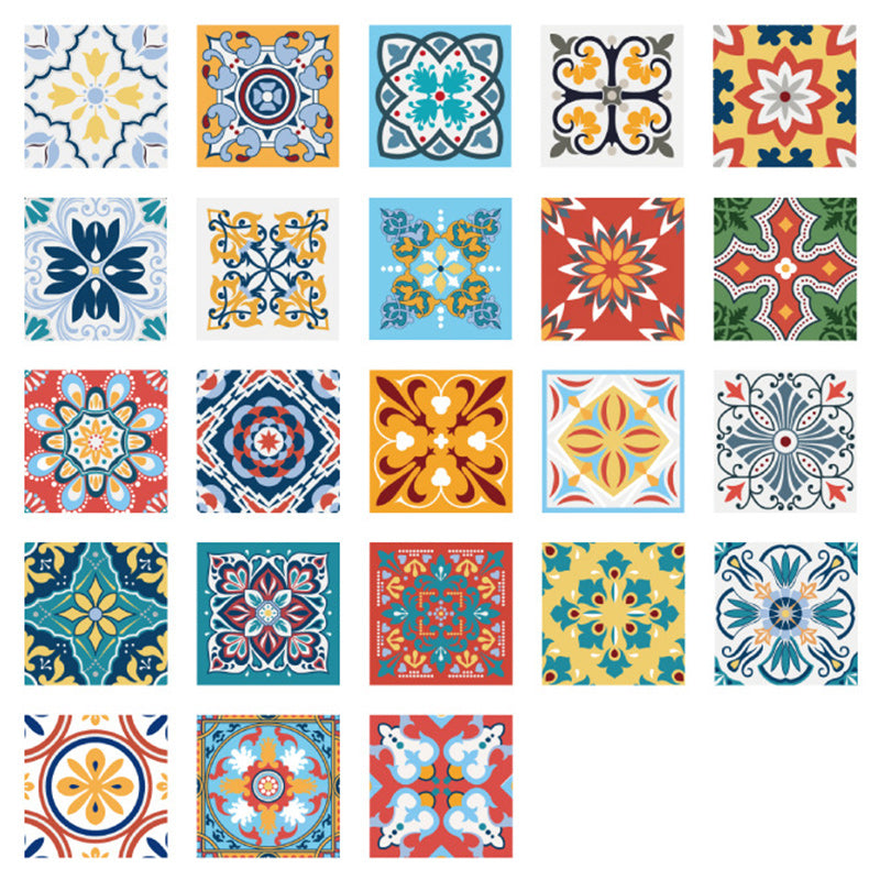 Kokorosa Exotic Tiles Stickers (46 pcs)