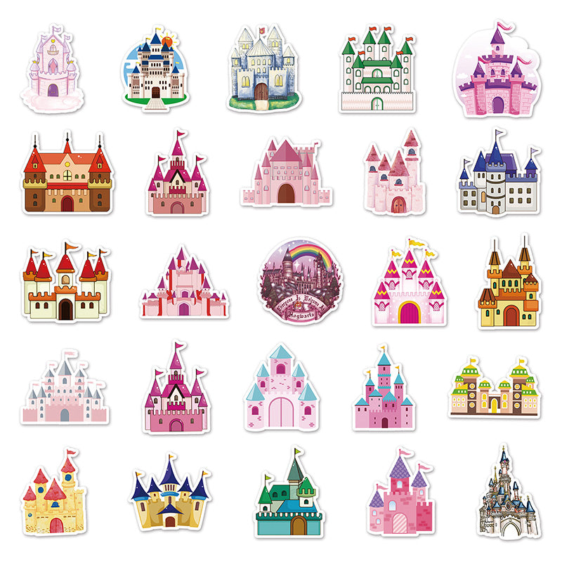 Kokorosa Fantasy Castle Stickers (50pcs)