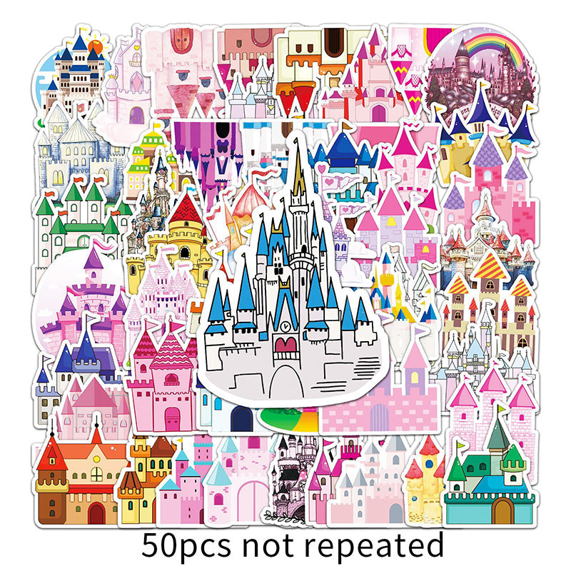 Kokorosa Fantasy Castle Stickers (50pcs)