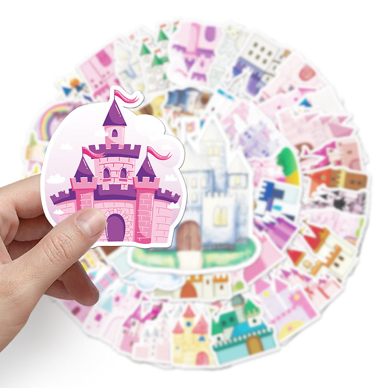 Kokorosa Fantasy Castle Stickers (50pcs)