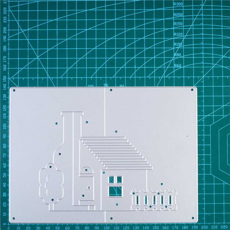 Kokorosa Foldable House Metal Cutting Dies