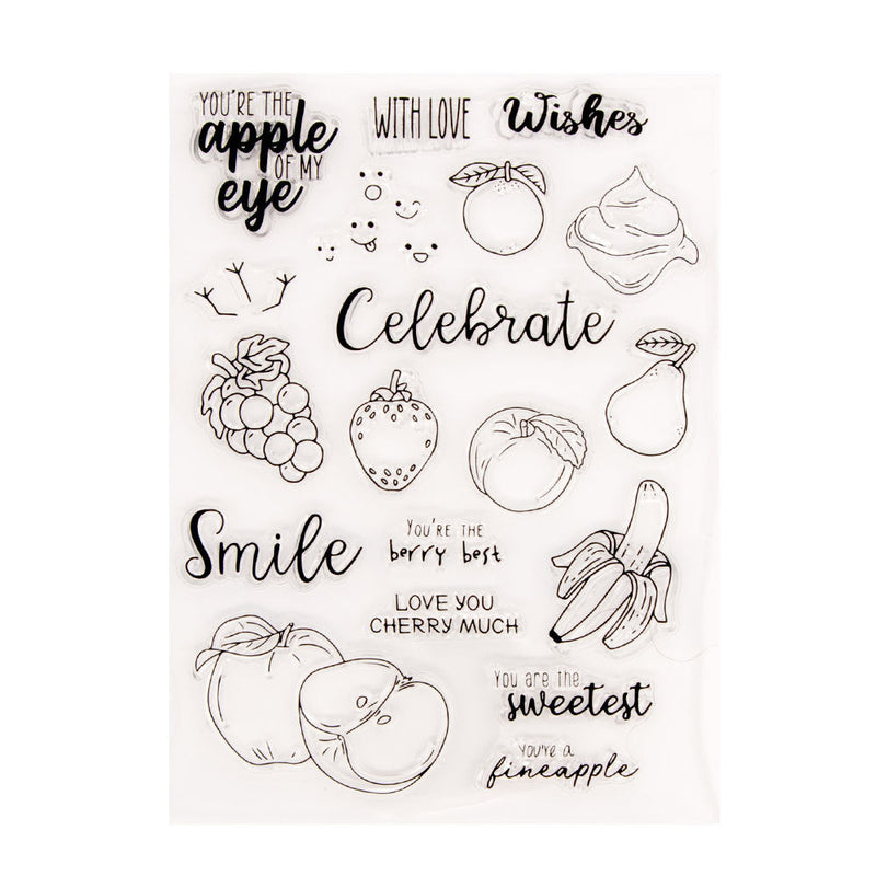 Kokorosa Fresh Fruits Clear Stamps