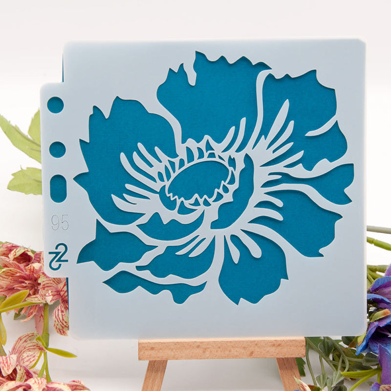 Kokorosa Gorgeous Sunflower DIY Painting Hollow Stencil