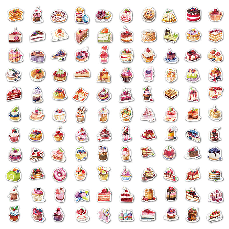 Kokorosa Gourmet Desserts Stickers (100pcs)