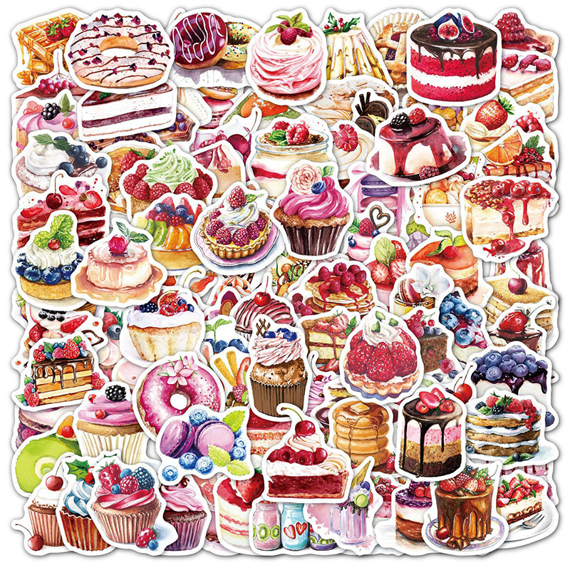 Kokorosa Gourmet Desserts Stickers (100pcs)