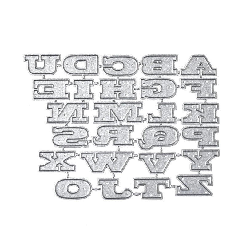 Kokorosa 26 Alphabets Metal Cutting Dies