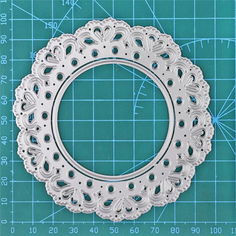 Kokorosa Circle Lace Frame Metal Cutting Dies