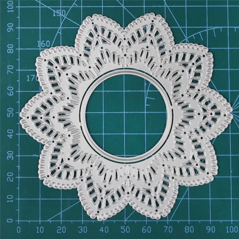 Kokorosa Circle Lace Frame Metal Cutting Dies