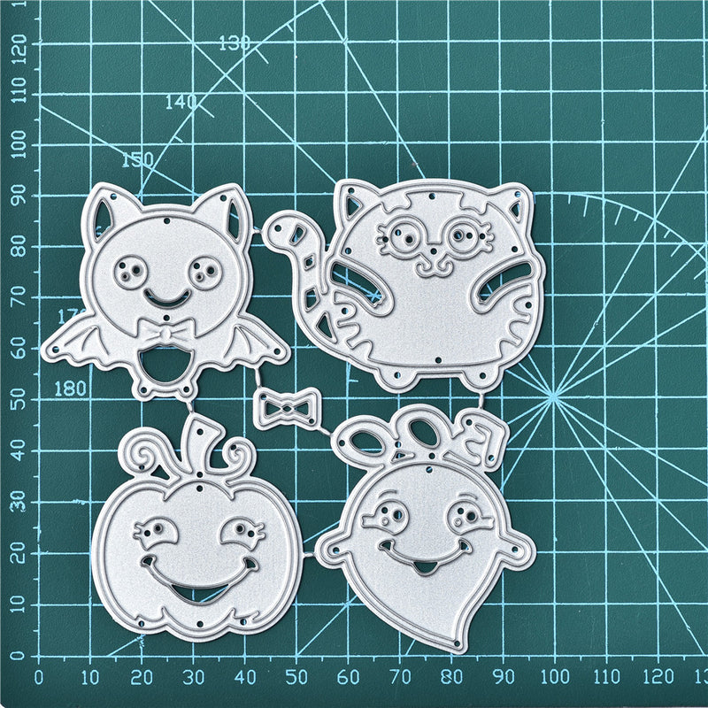 Kokorosa Cute Ghost Metal Cutting Dies