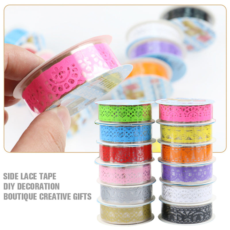 Kokorosa Lace Border DIY Decoration Washi Tape (11 Types)