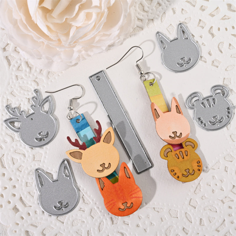 Kokorosa Earring Cutting Dies with Animals