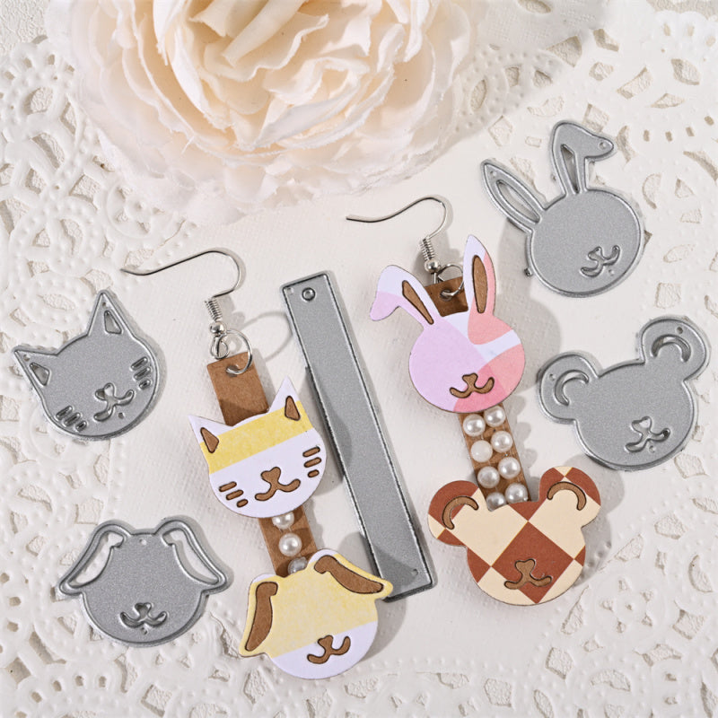 Kokorosa Earring Cutting Dies with Animals