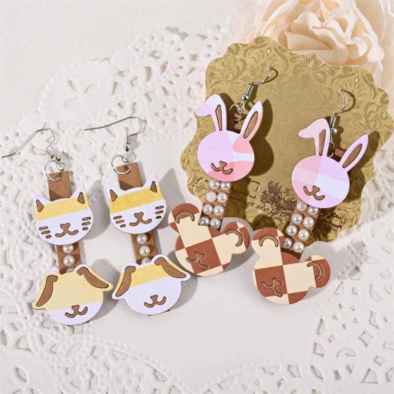 Kokorosa Earring Cutting Dies with Animals