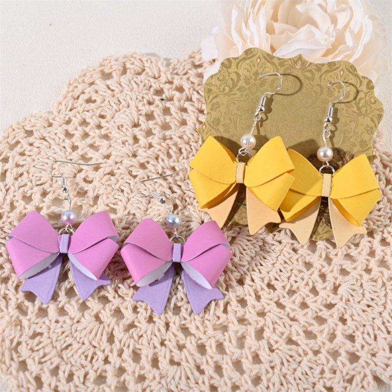 Kokorosa Earring Cutting Dies with Bow