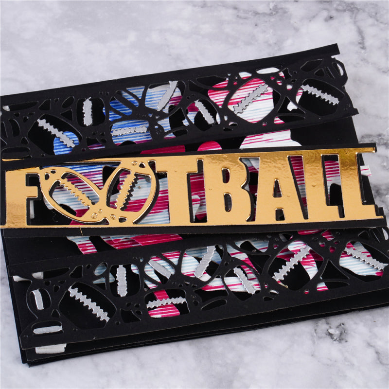 Kokorosa Football 3D Metal Cutting Dies