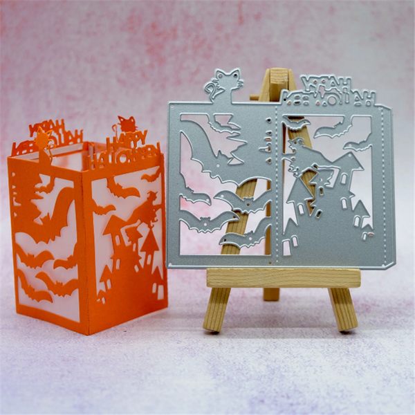 Kokorosa Halloween Letter Frame Metal Cutting Dies