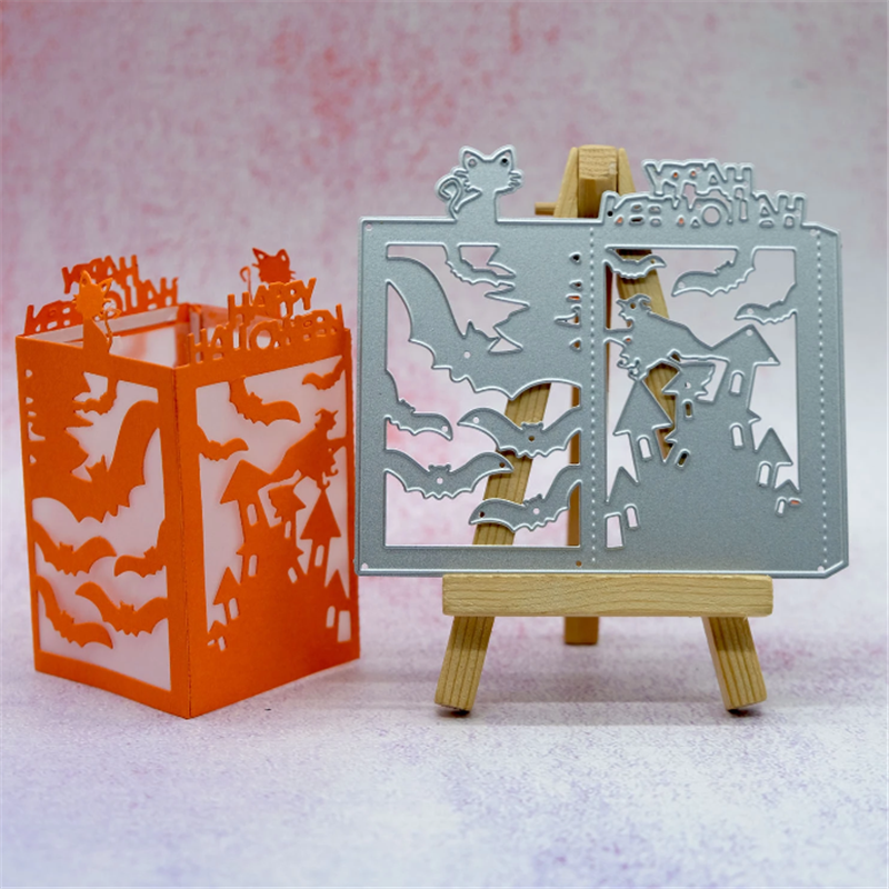 Kokorosa Halloween Letter Frame Metal Cutting Dies