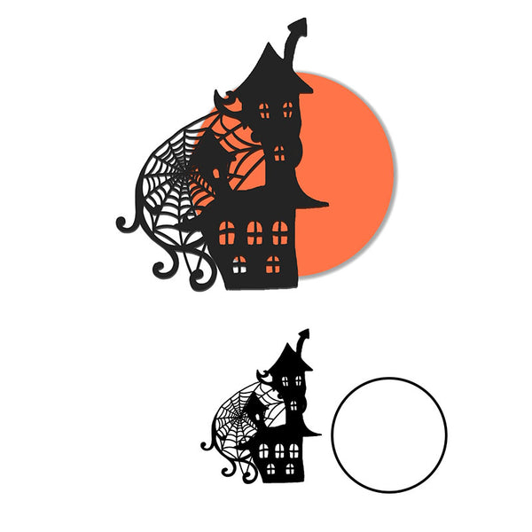 Kokorosa Halloween Midnight Scene Metal Cutting Dies