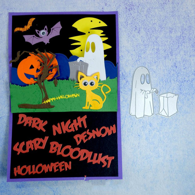 Kokorosa Halloween Specter Metal Cutting Dies