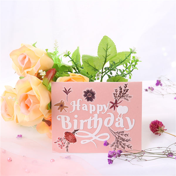 Kokorosa Happy Birthday Metal Cutting Dies