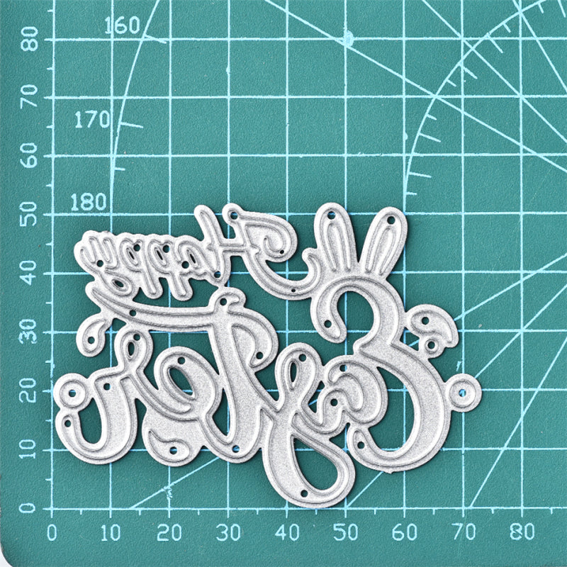 Kokorosa Happy Easter Metal Cutting Dies