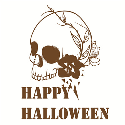 Kokorosa Happy Halloween Skull Metal Cutting Dies