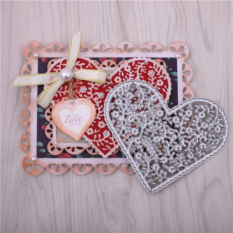 Kokorosa Heart Frame Metal Cutting Dies