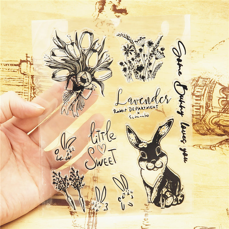 Kokorosa Little Bunny Clear Stamps