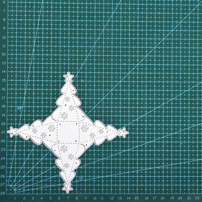 Kokorosa Metal Cutting Dies With 3D Christmas Tree
