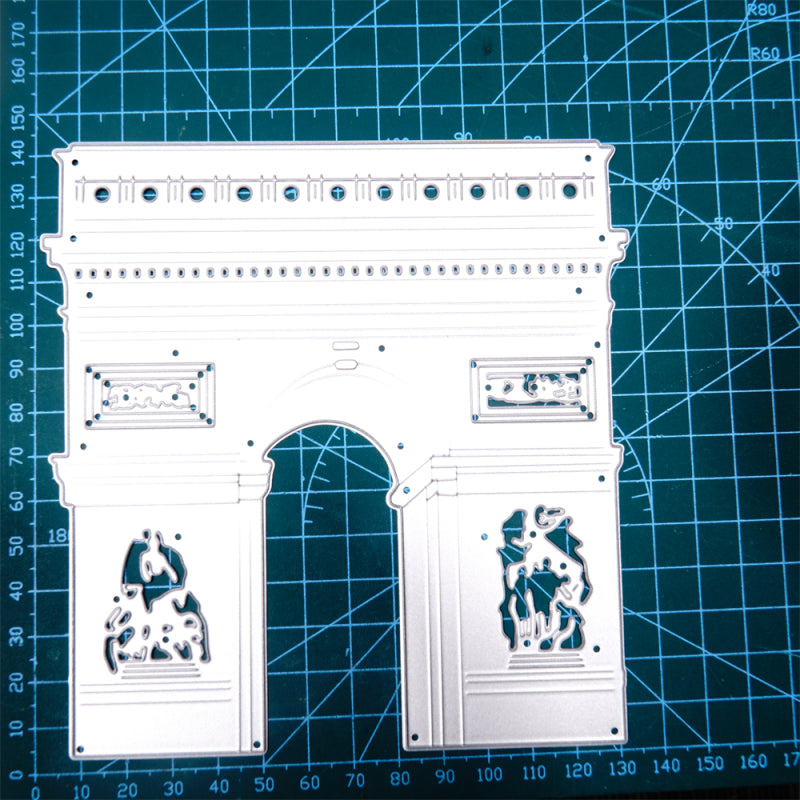 Kokorosa Metal Cutting Dies With Arc de Triomphe